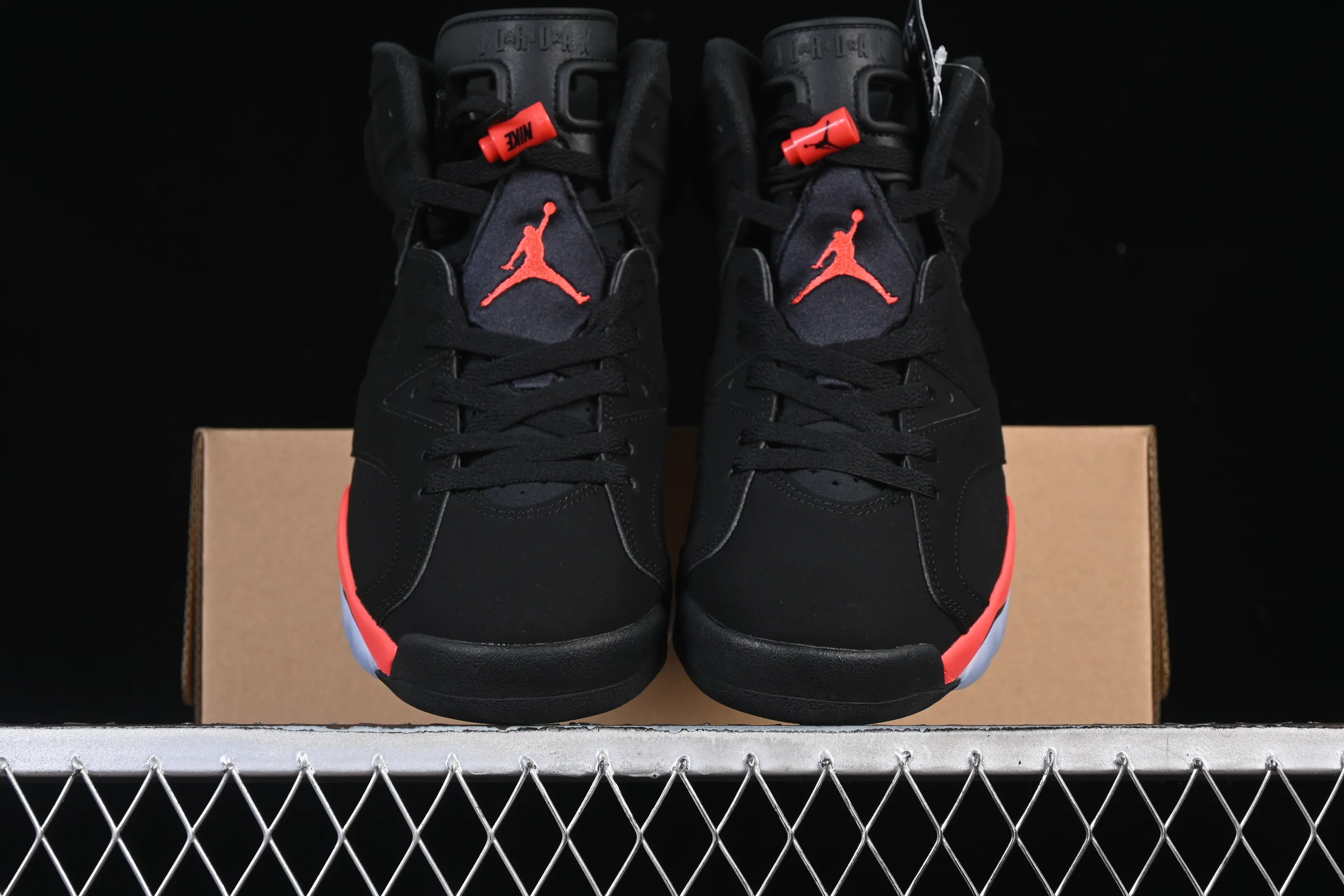 All categories Air Jordan Jordan series basketball shoes Air Jordan 6 OG version Air Jordan 6 "Infrared" AJ6 Joe 6 new black infrared CT8529-001